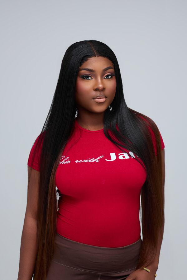 Chinese Bone Straight 5*5 Closure Two-Toned