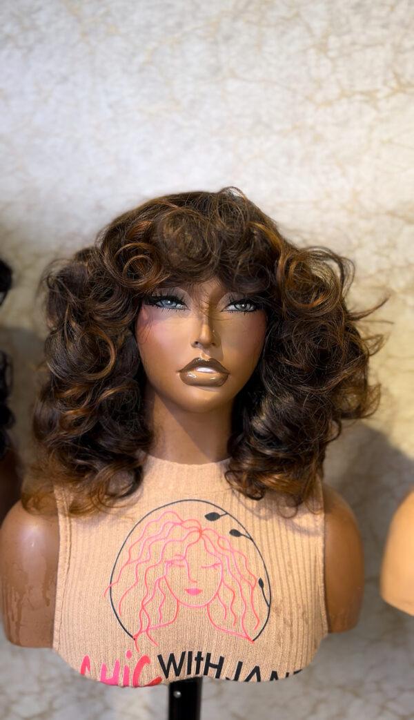 Omotola Fringe Brown