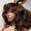 Omotola Fringe Brown