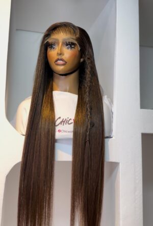 Straight 5*5 Closure Brown