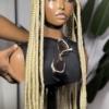 Braided Blonde Wig