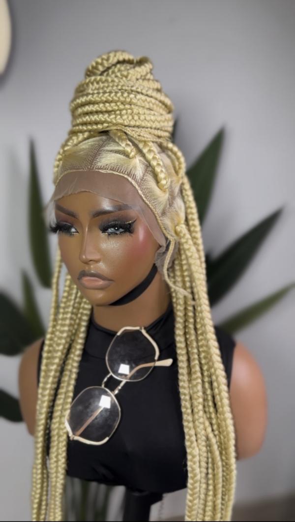 Braided Blonde Wig