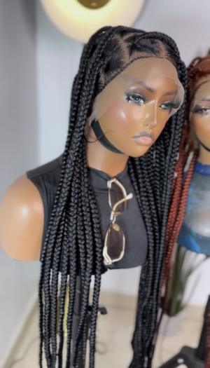 Braided Black Wig