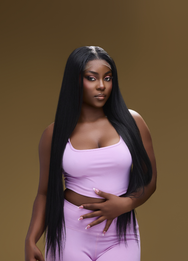 Straight 5*5 Closure Black