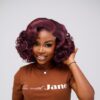 Exotic Bounce 5*5 Closure Burgundy