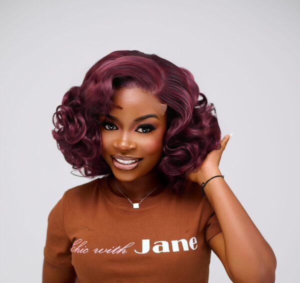 Exotic Bounce 5*5 Closure Burgundy