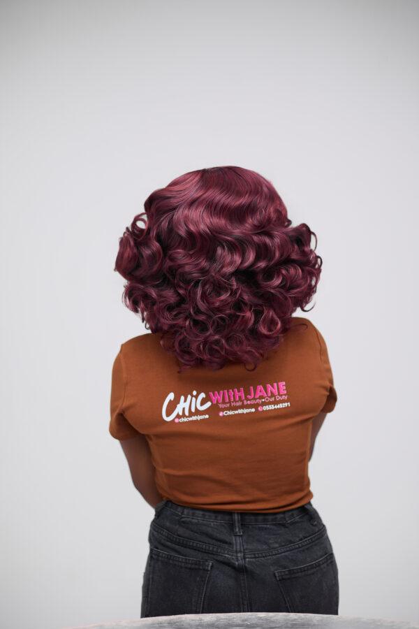 Exotic Bounce 5*5 Closure Burgundy