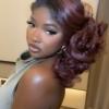 Preorder: Mini Latisha Wig Burgundy