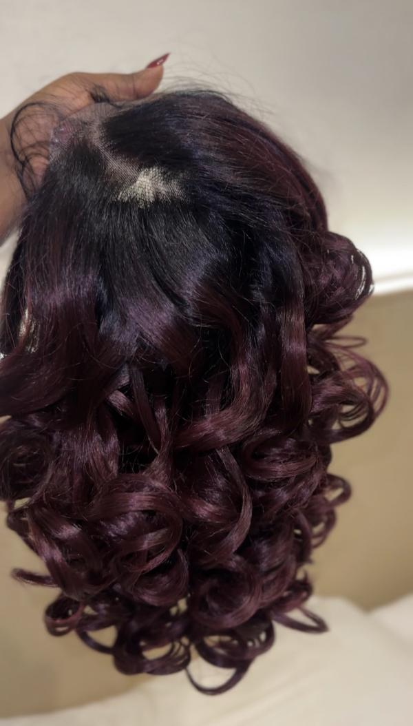 Preorder: Mini Latisha Wig Burgundy