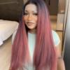 Preorder: Afro Kinky Factory Wig Burgundy Mix