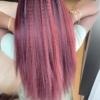 Preorder: Afro Kinky Factory Wig Burgundy Mix