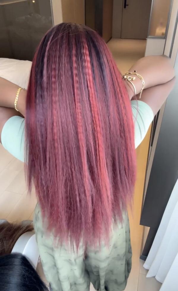 Preorder: Afro Kinky Factory Wig Burgundy Mix
