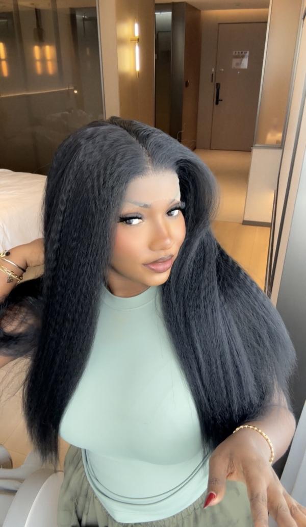 Preorder: Afro Kinky Factory Wig Black