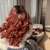 Preorder: Orange Bodywave Frontal Wig
