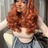 Preorder: Orange Bodywave Frontal Wig