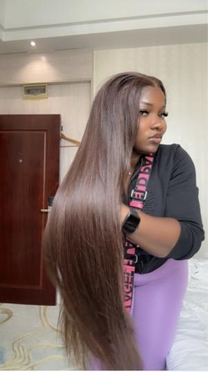 Preorder: Bussdown Straight hairblends Closure Brown