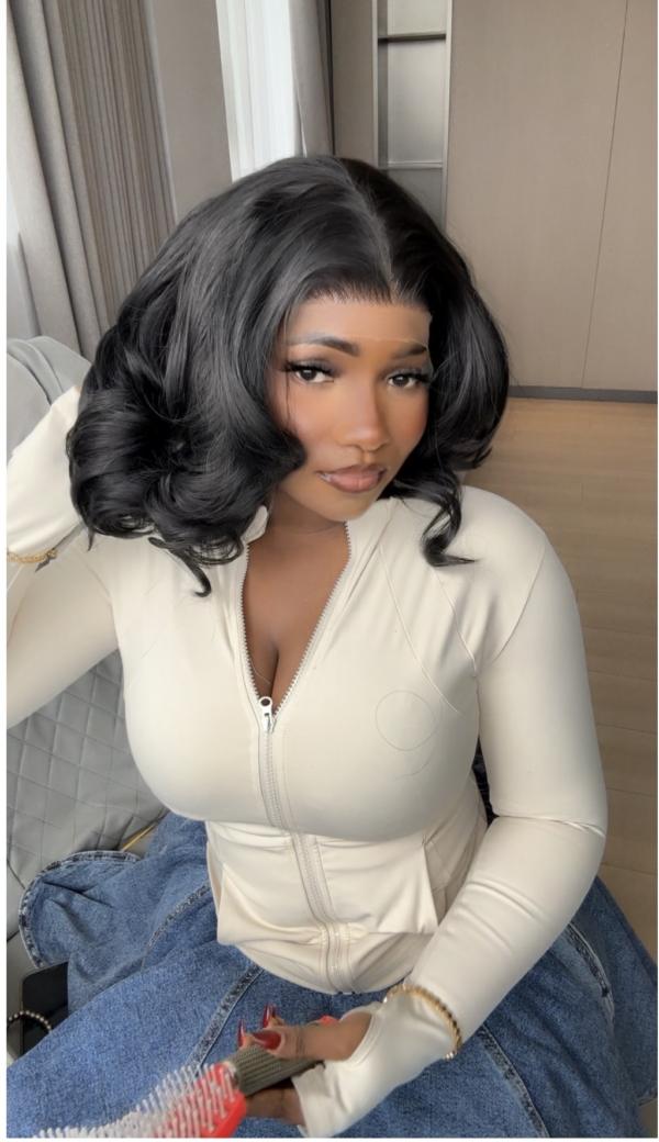 Preorder: Corporate Frontal Wig Black