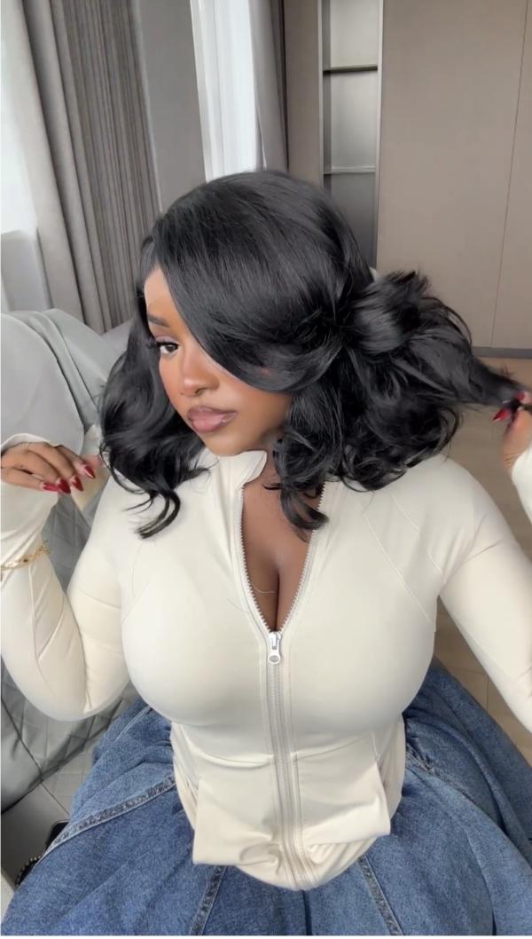 Preorder: Corporate Frontal Wig Black