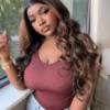 Preorder: Black Bodywave Frontal Wig highlights