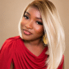 Straight Bob Wig Blonde Frontal
