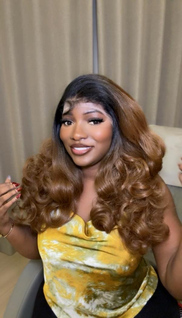 IMG_0729 Golden Brown Bodywave Frontal Wig