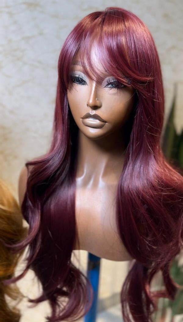 Fringe Bodywave Burgundy