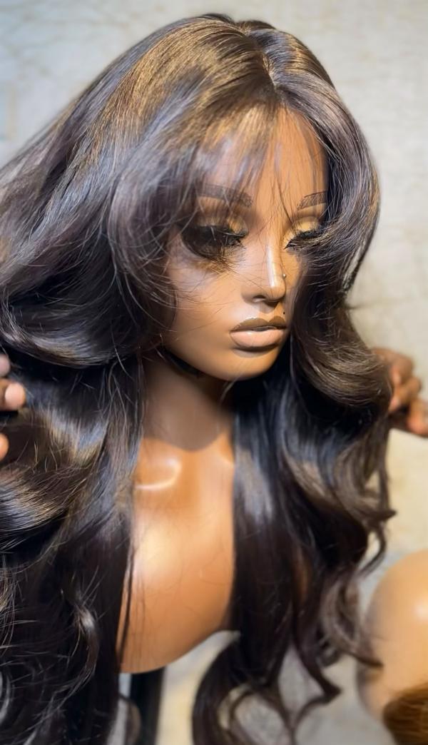Fringe Bodywave Brown Color 2