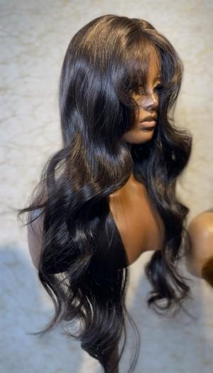 Fringe Bodywave Brown Color 2