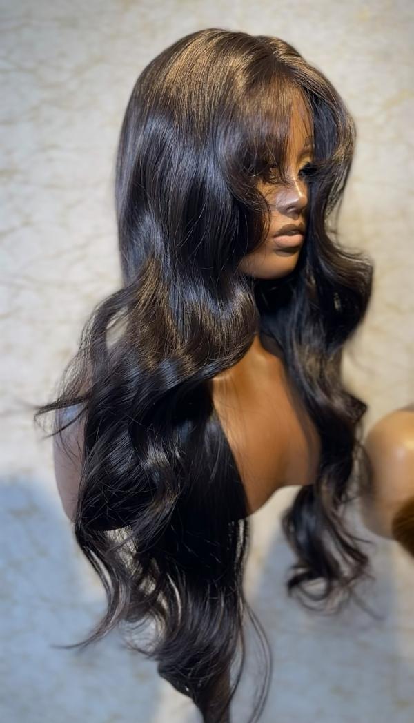 Fringe Bodywave Brown Color 2