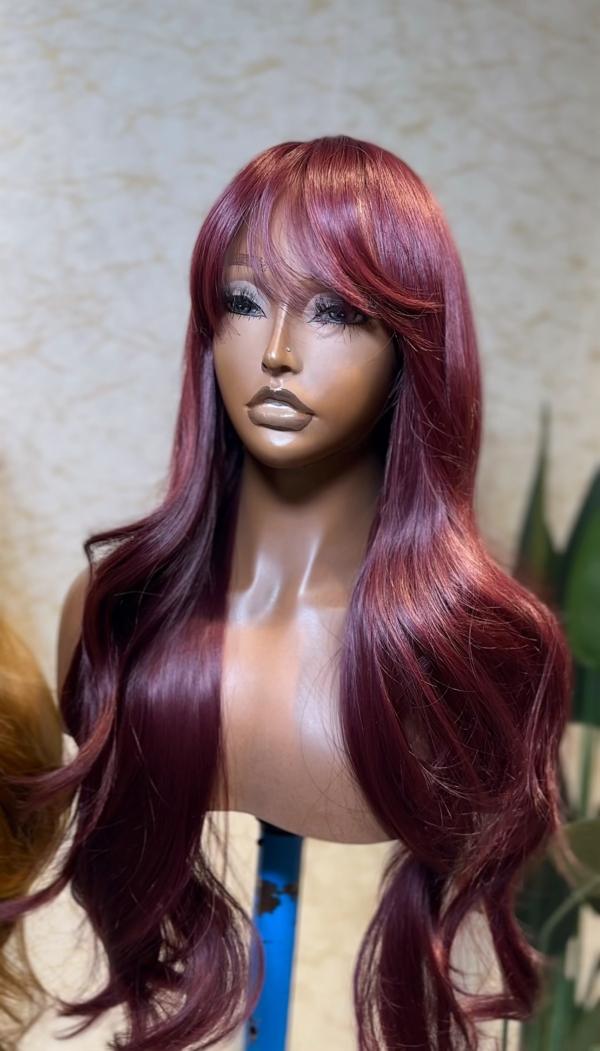 Fringe Bodywave Burgundy