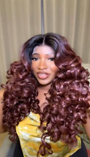 Latisha Burgundy Long