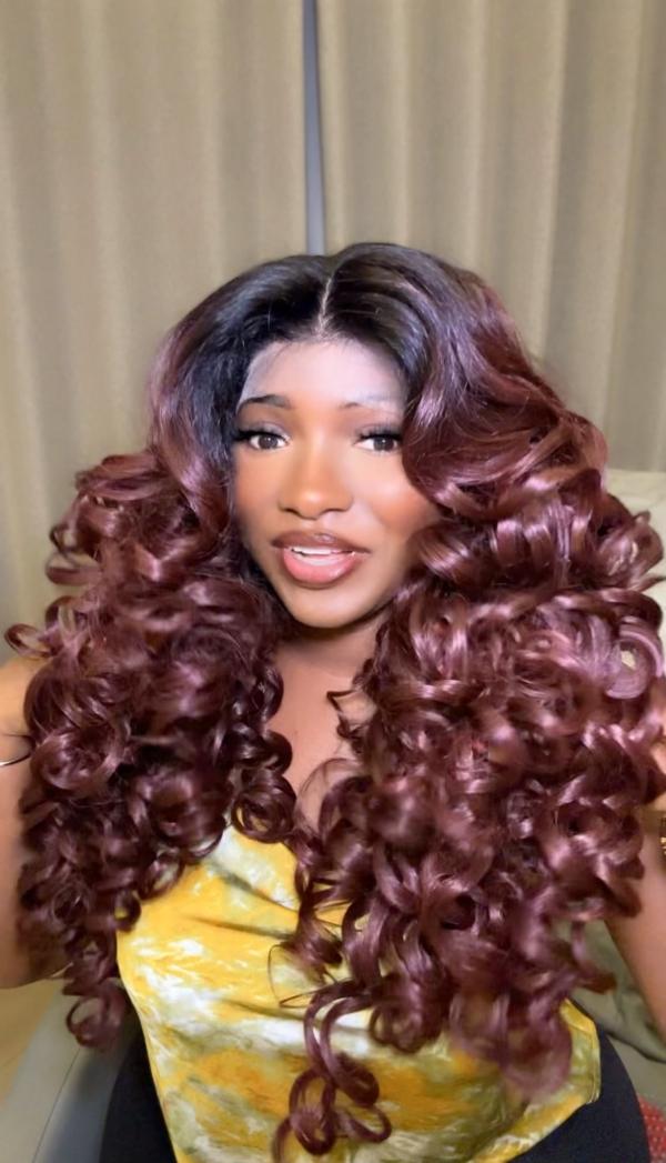 Latisha Burgundy Long