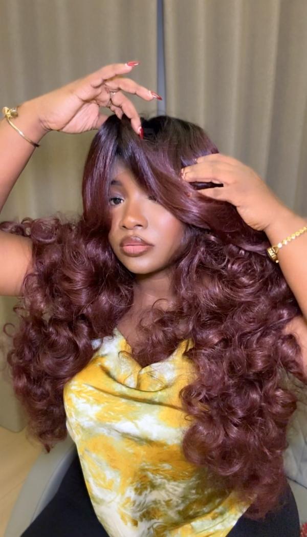 Latisha Burgundy Long