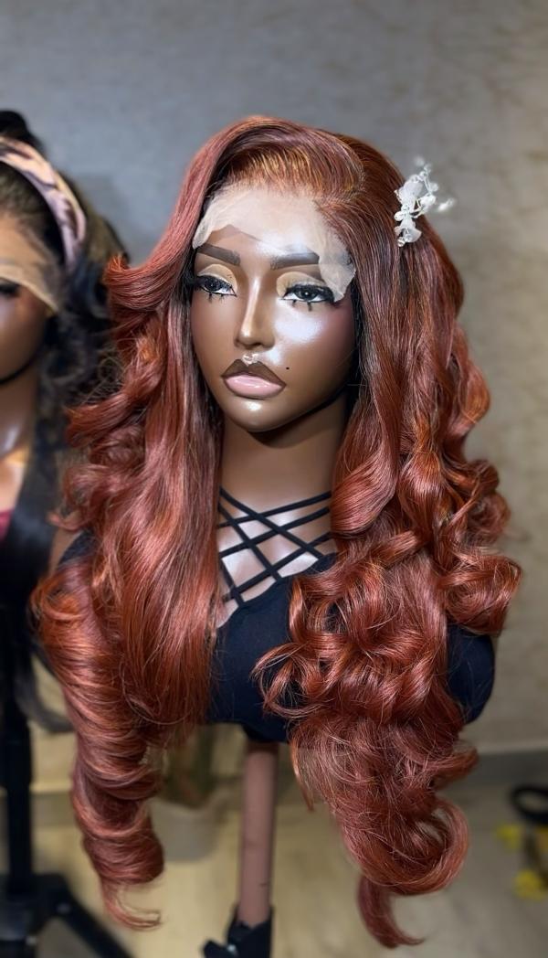 IMG_0838 Orange Bodywave 5*5 Closure