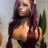 Burgundy Long Bodywave FFW