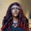 Omotola Closure Burgundy