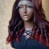 Omotola Closure Burgundy