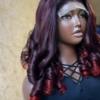 Omotola Closure Burgundy