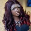 Omotola Closure Burgundy